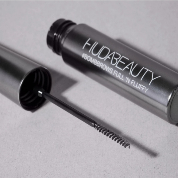 Huda Beauty Bomb Brows Full 'N Fluffy Fiber Gel: Medium Brown, 4.5ml, NIB - Picture 5 of 9